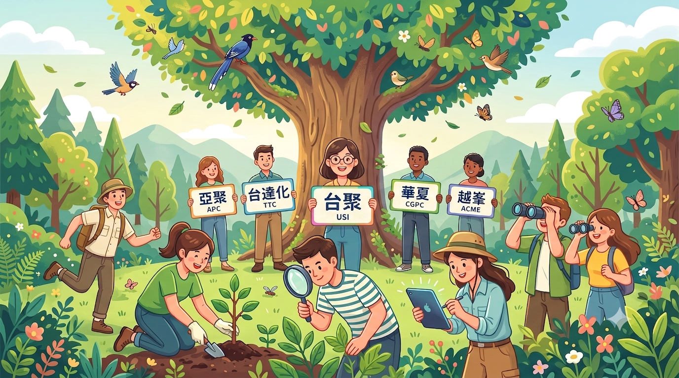 台聚集團生物多樣性與植樹造林計畫圖片