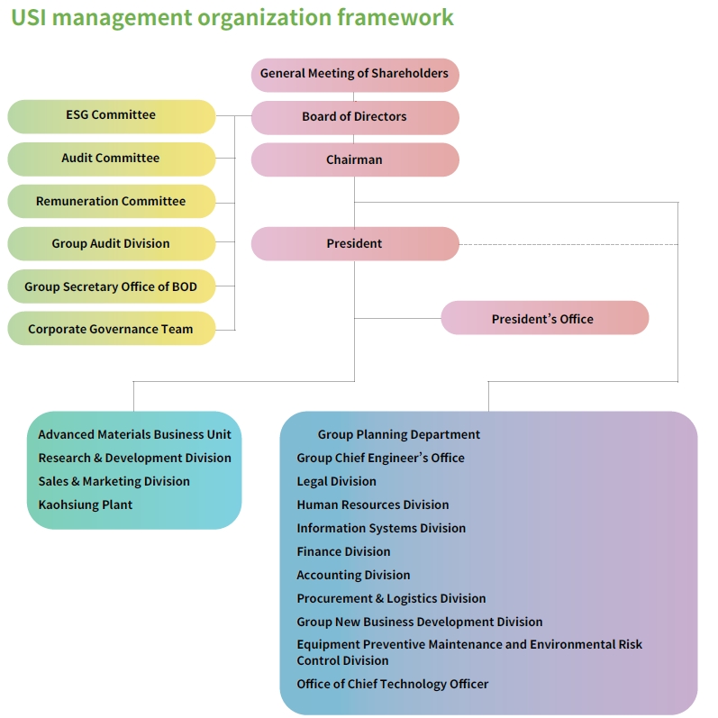 USI-ESG-Board of Directors and Functional Committees